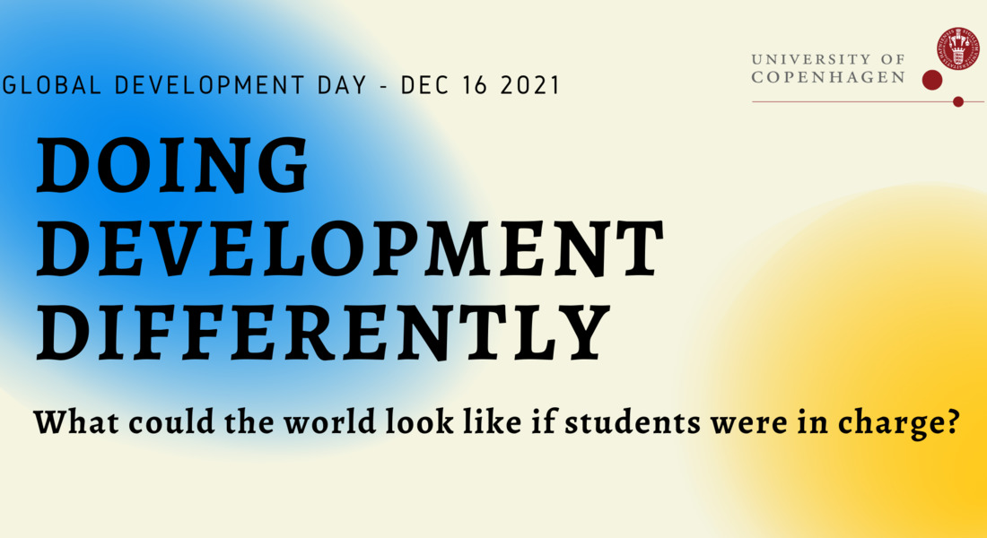 Global Development Day poster
